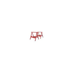 Paire de tréteaux acier 760 x 800 mm - Outifrance