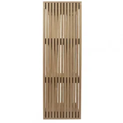 PAJAN - Rangement 3 Cases Effet Bois avec Tasseaux