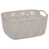Panier à linge Leaf 15L beige - Beige- 5five