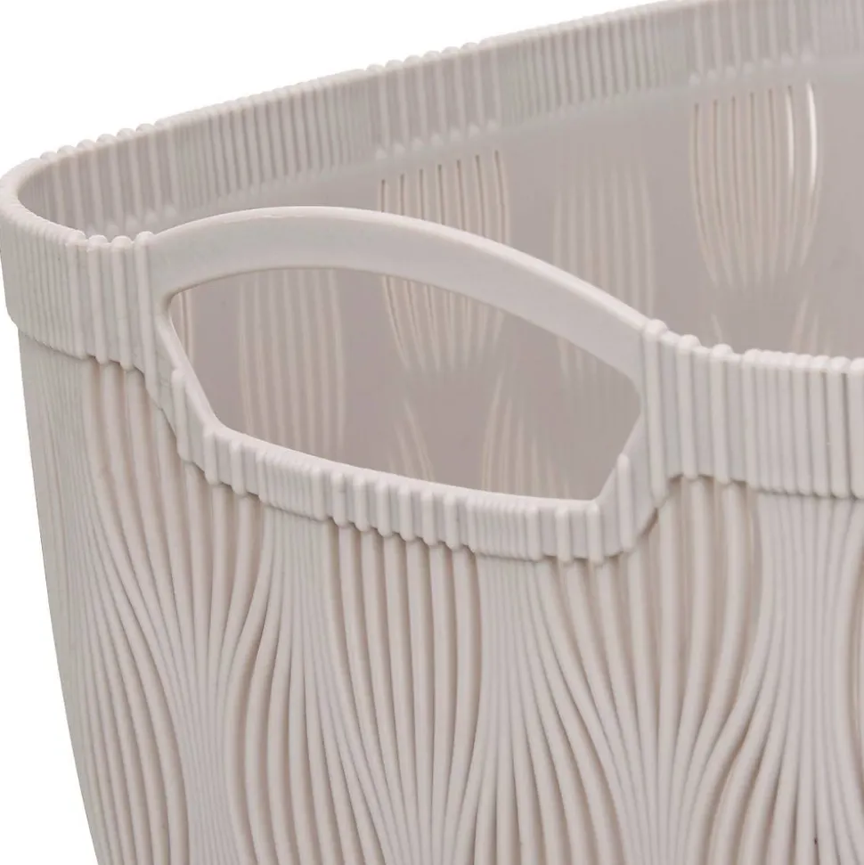 Panier à linge Leaf 6,5L beige - Beige- 5five