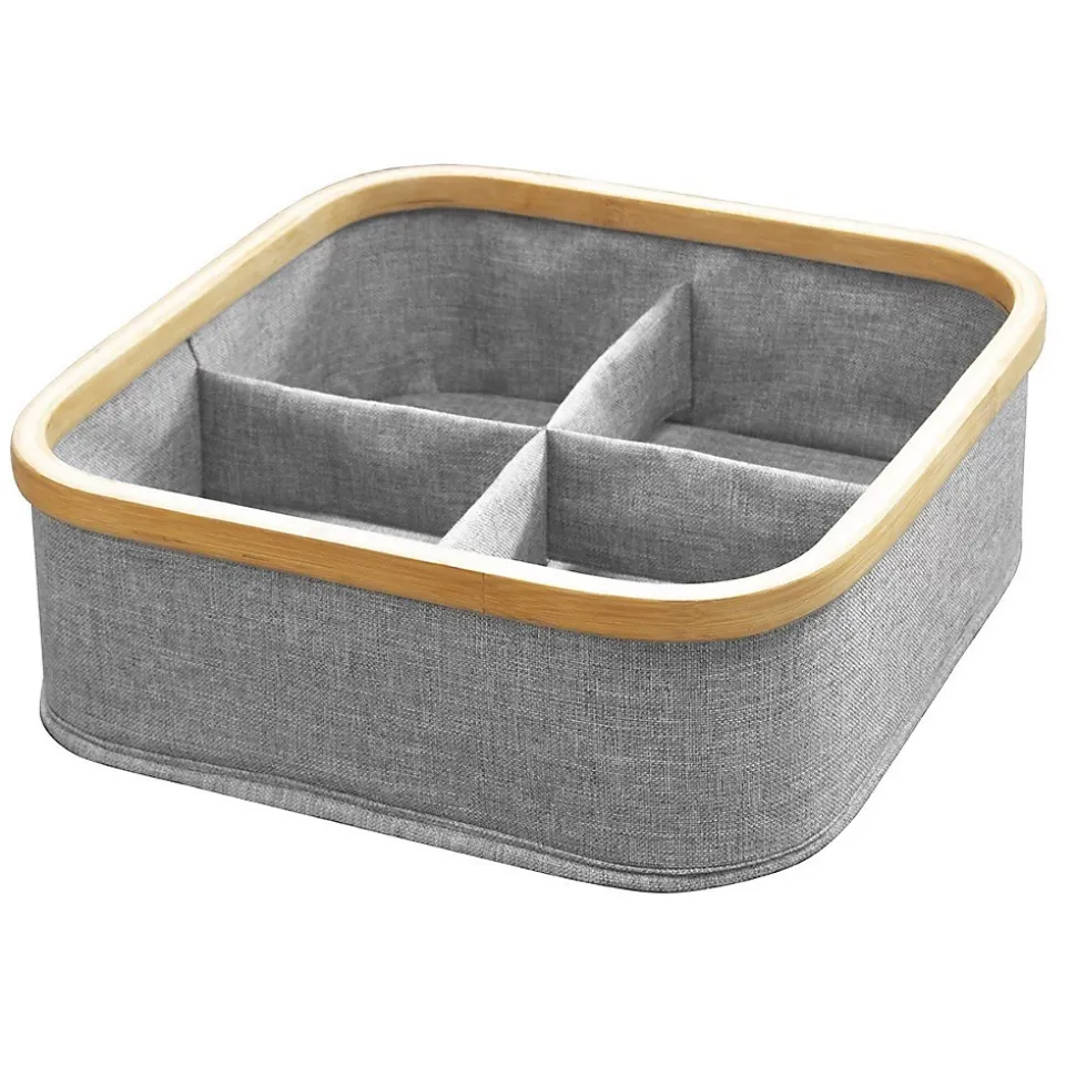 Panier cadre bambou 4 compartiments