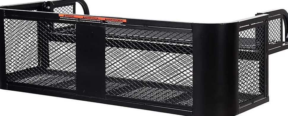 Panier de Chargement Arriere pour VTT Panier de Rack Cadre Metallique en Maille et Charge 25KG