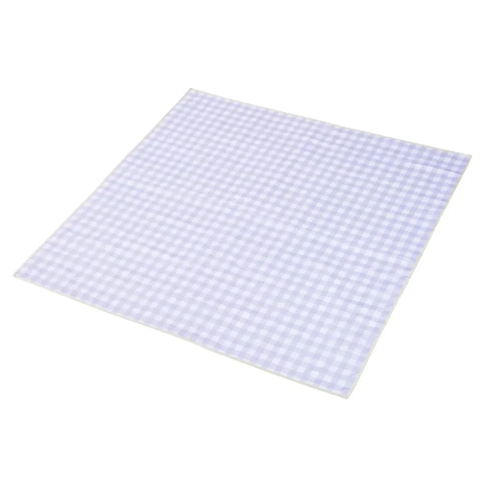 Panier de pique-nique Bisceglie violet blanc naturel casa.pro
