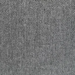Panier de rangement cube avec poignée Justin noir et blanc