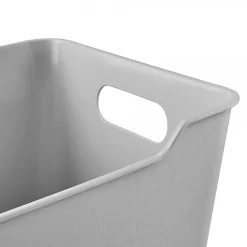 Panier de rangement design 20 litres lotta - Gris