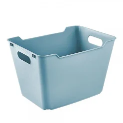 Panier de rangement design 20 litres lotta - Bleu