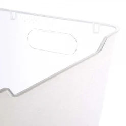 Panier de rangement design transparent 20 l - Naturel