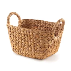 Panier de rangement en jacinthe d'eau Compactor Caracas taille M