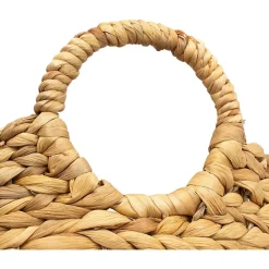 Panier de rangement jacinthe d'eau naturelle 26 x 34,5 x 30 cm
