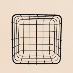 Panier en métal 20x20x15cm, Steffy