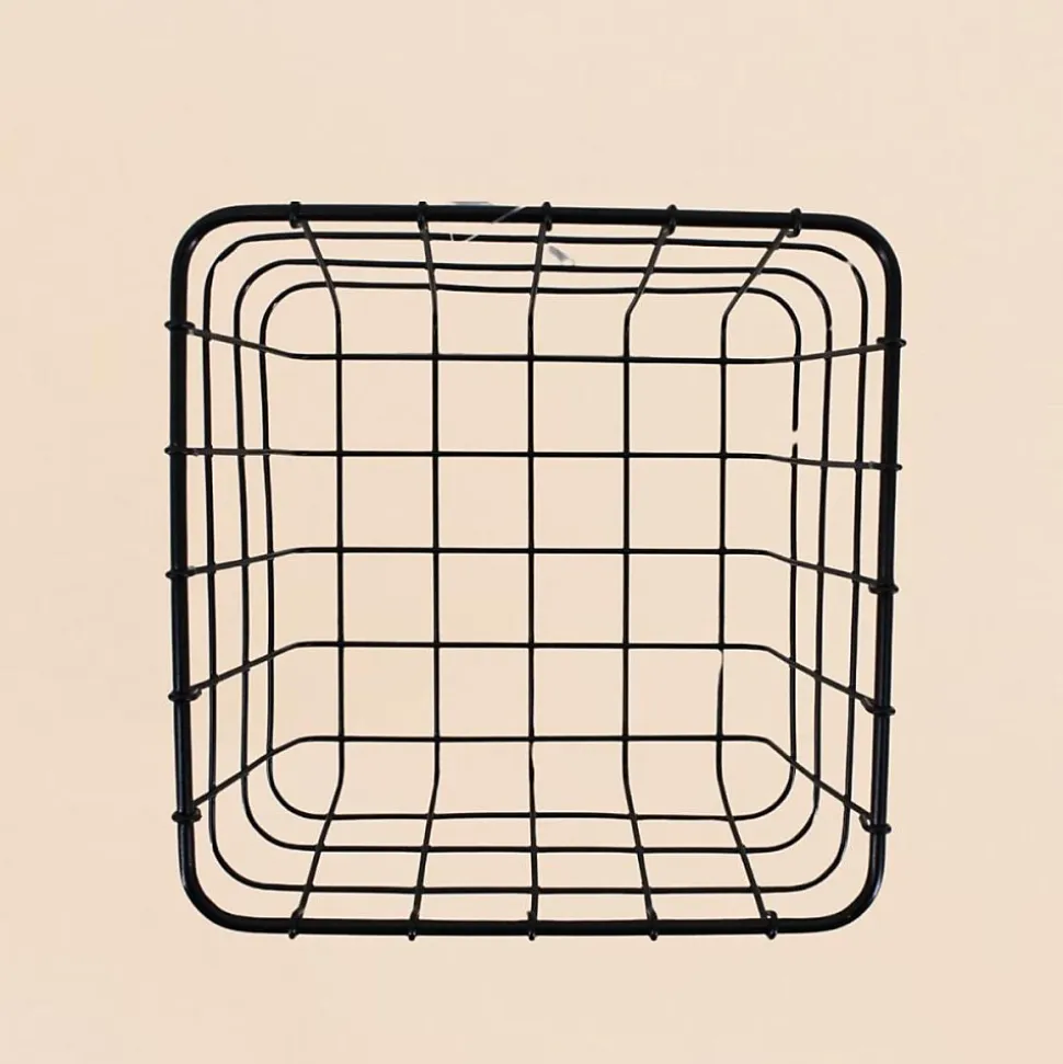 Panier en métal 20x20x15cm, Steffy