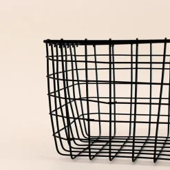 Panier en métal 20x20x15cm, Steffy