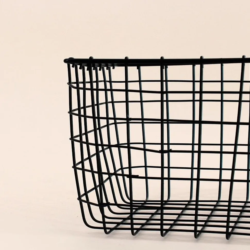 Panier en métal 20x20x15cm, Steffy