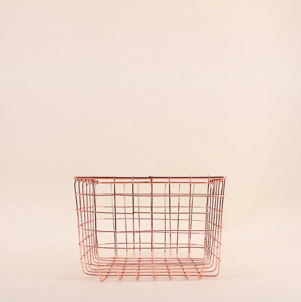 Panier en métal 20x20x15cm, Steffy