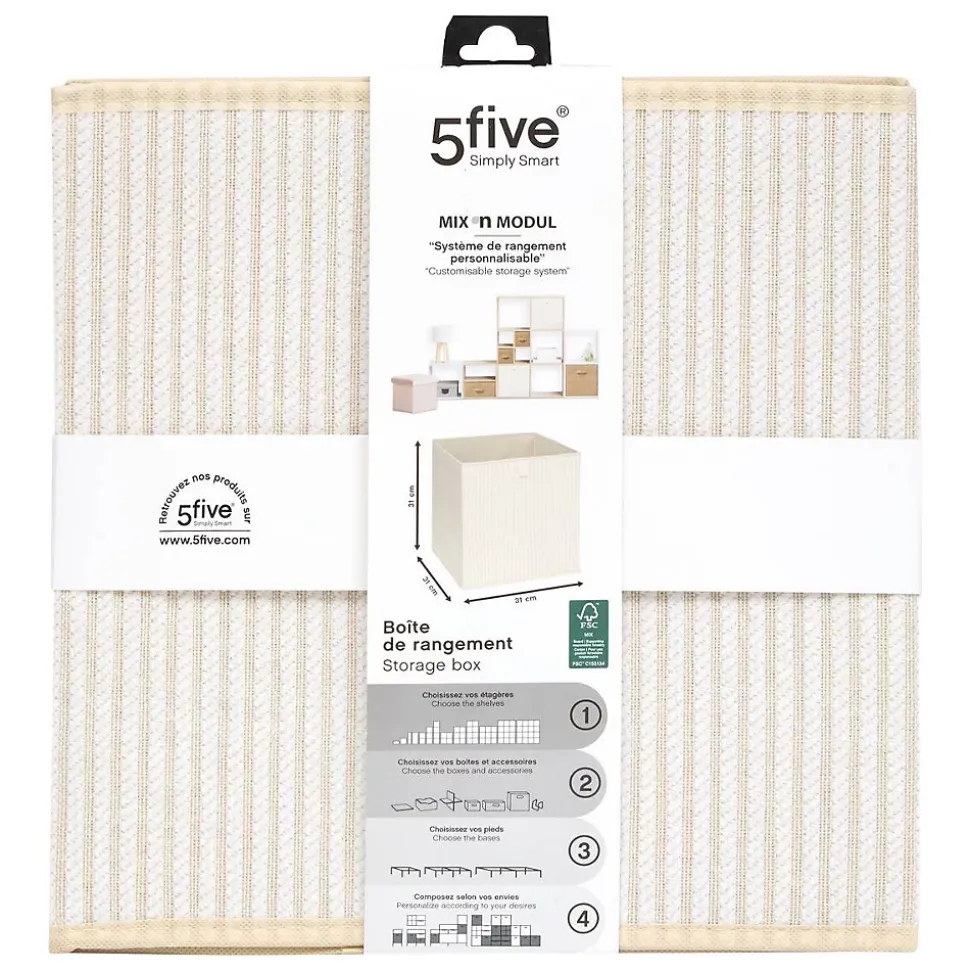 Panier Mix'n Modul L31cm crème - Crème- 5five