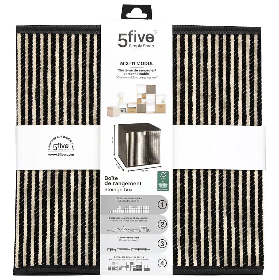 Panier Mix'n Modul L31cm noir - Noir- 5five