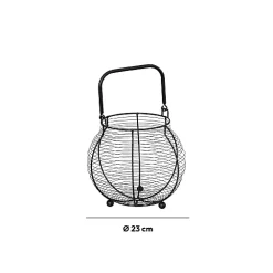 Panier oeufs x55 métal 23 cm - 5Five