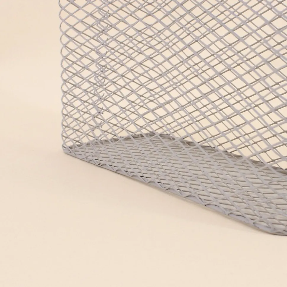 Panier porte magazine en métal