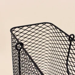Panier porte magazine en métal