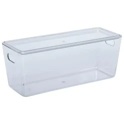 Panier rangement transparent Five Simply Smart Cleary 5L
