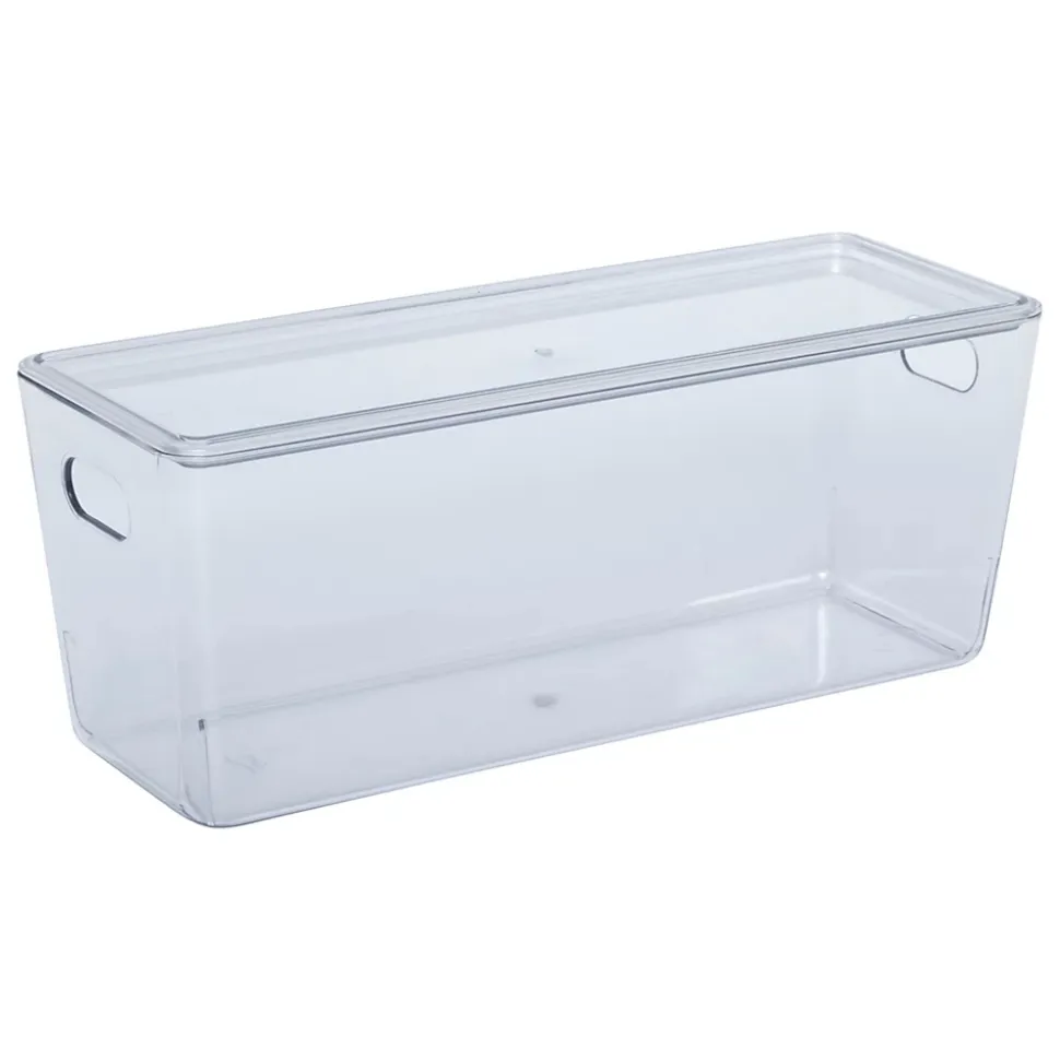 Panier rangement transparent Five Simply Smart Cleary 5L