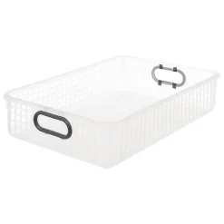 Panier rectangulaire bas 6.6L - Gris- 5five