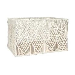 Panier rectangulaire gigogne Boho (Lot de 3)