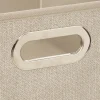 Panier tissu 31x15 cm Beige chiné Mix N' Modul - 5Five