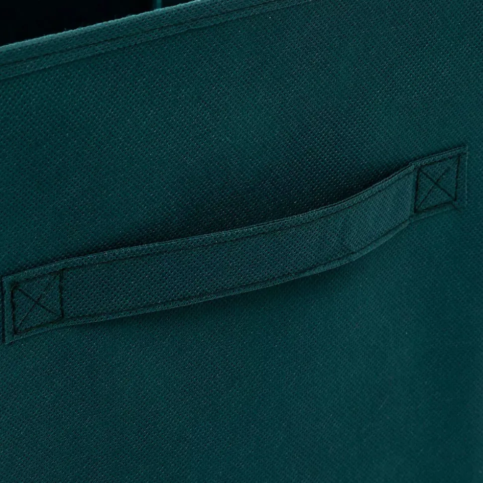 Panier tissu 31x31 cm Bleu pétrole Mix N' Modul - 5Five