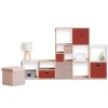 Panier tissu 31x31 cm Terre de sienne Mix N' Modul - 5Five