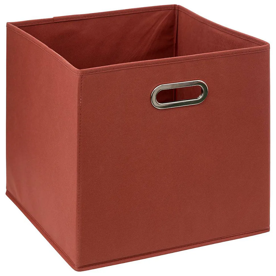 Panier tissu 31x31 cm Terre de sienne Mix N' Modul - 5Five