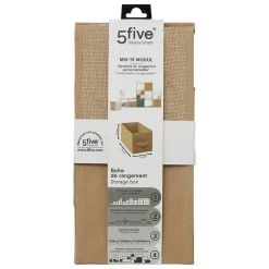 Panier toile de jute 15x31cm Mix 'n Modul - 5Five