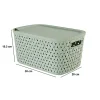Panier Tressy en plastique sauge 6,7L - Vert olive- 5five
