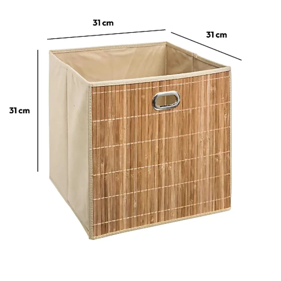 Panier 31x31cm Latte bambou Mix N' Modul - 5Five