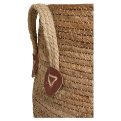 Paniers Aosta en Feuille de Bananier Naturels - Lot de 2