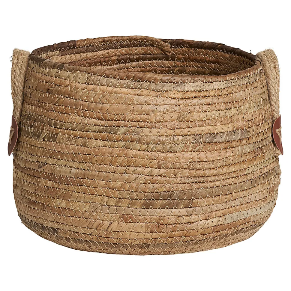 Paniers Aosta en Feuille de Bananier Naturels - Lot de 2