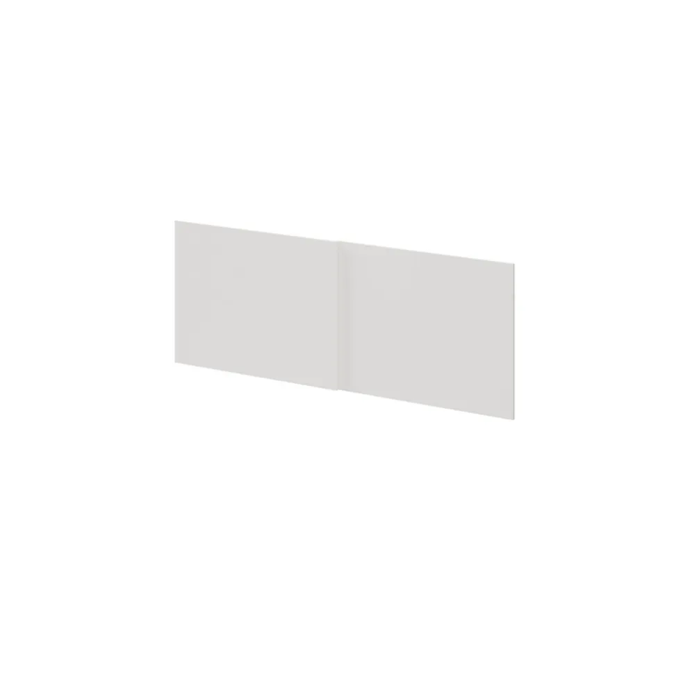 Panneau de portes coulissante blanc GoodHome Atomia H.56 x L.73,7 cm vendu par 3 pièces