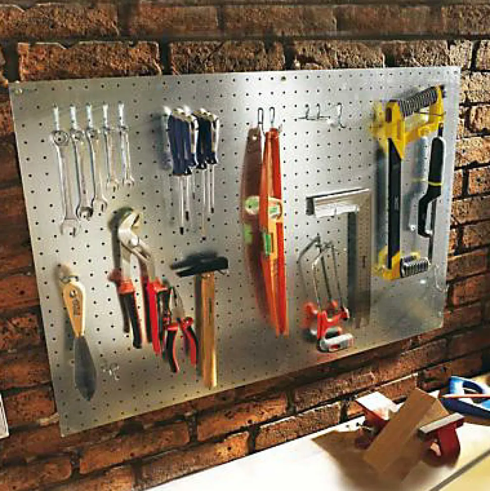 Panneau perforé 60 x 90 cm - ép. 0,6 mm