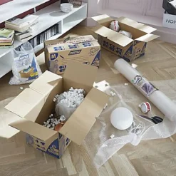 Papier bulle transparent Mottez rouleau L. 10 m x l. 100 cm