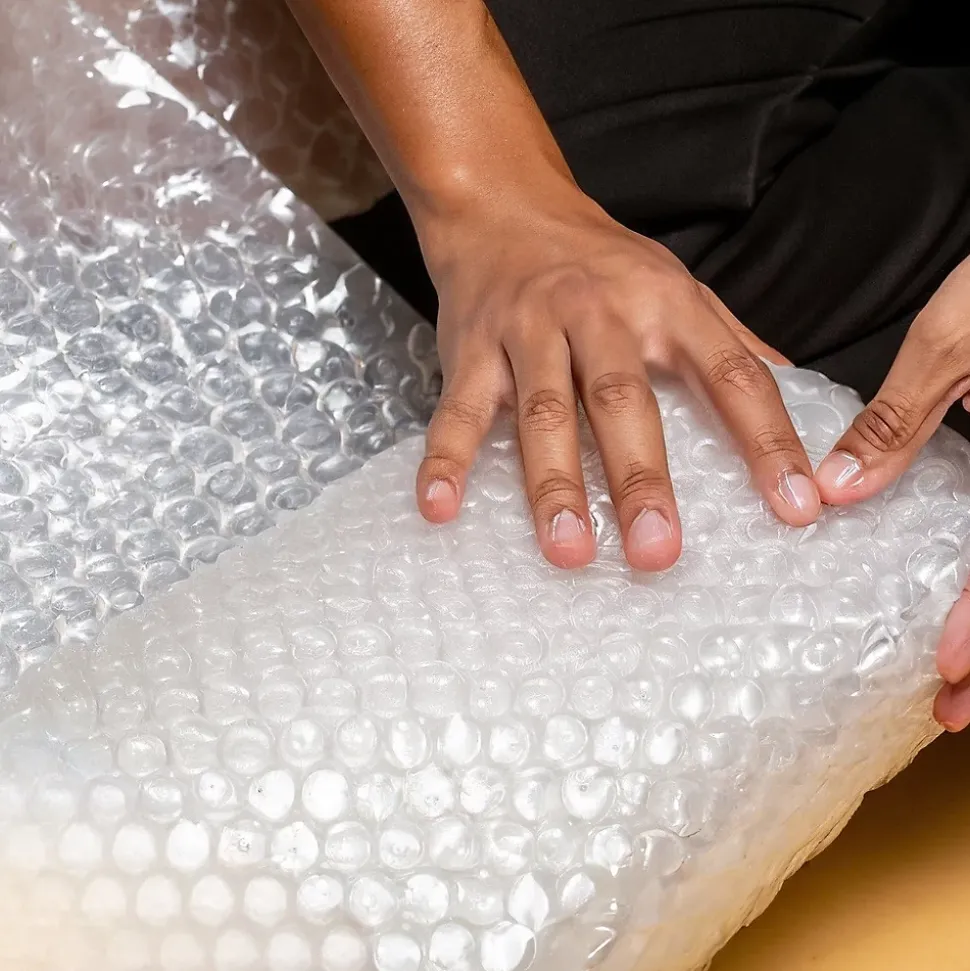 Papier bulle transparent Mottez rouleau L. 10 m x l. 150 cm