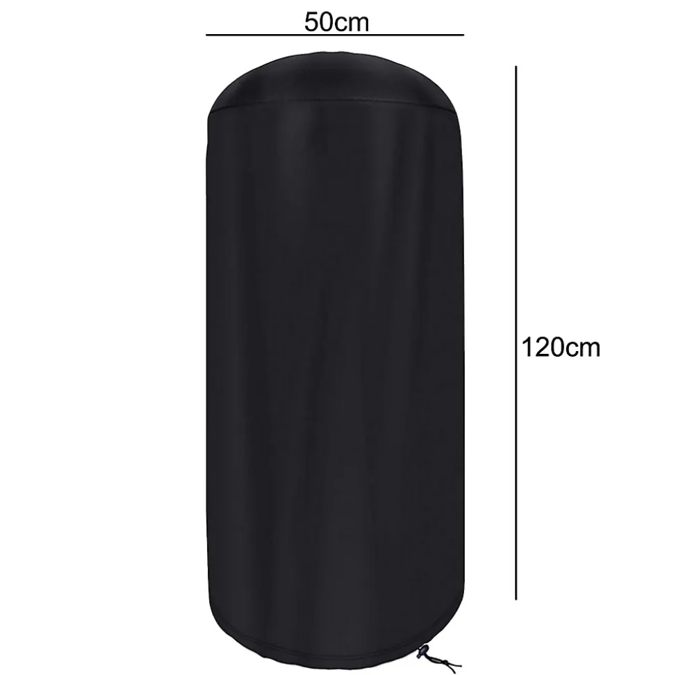 Patio Heater Cover Cylinder Gas Heater Ferocity 50 x 120 cm Black 1 pc