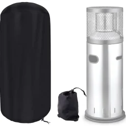 Patio Heater Cover Cylinder Gas Heater Ferocity 50 x 120 cm Black 1 pc