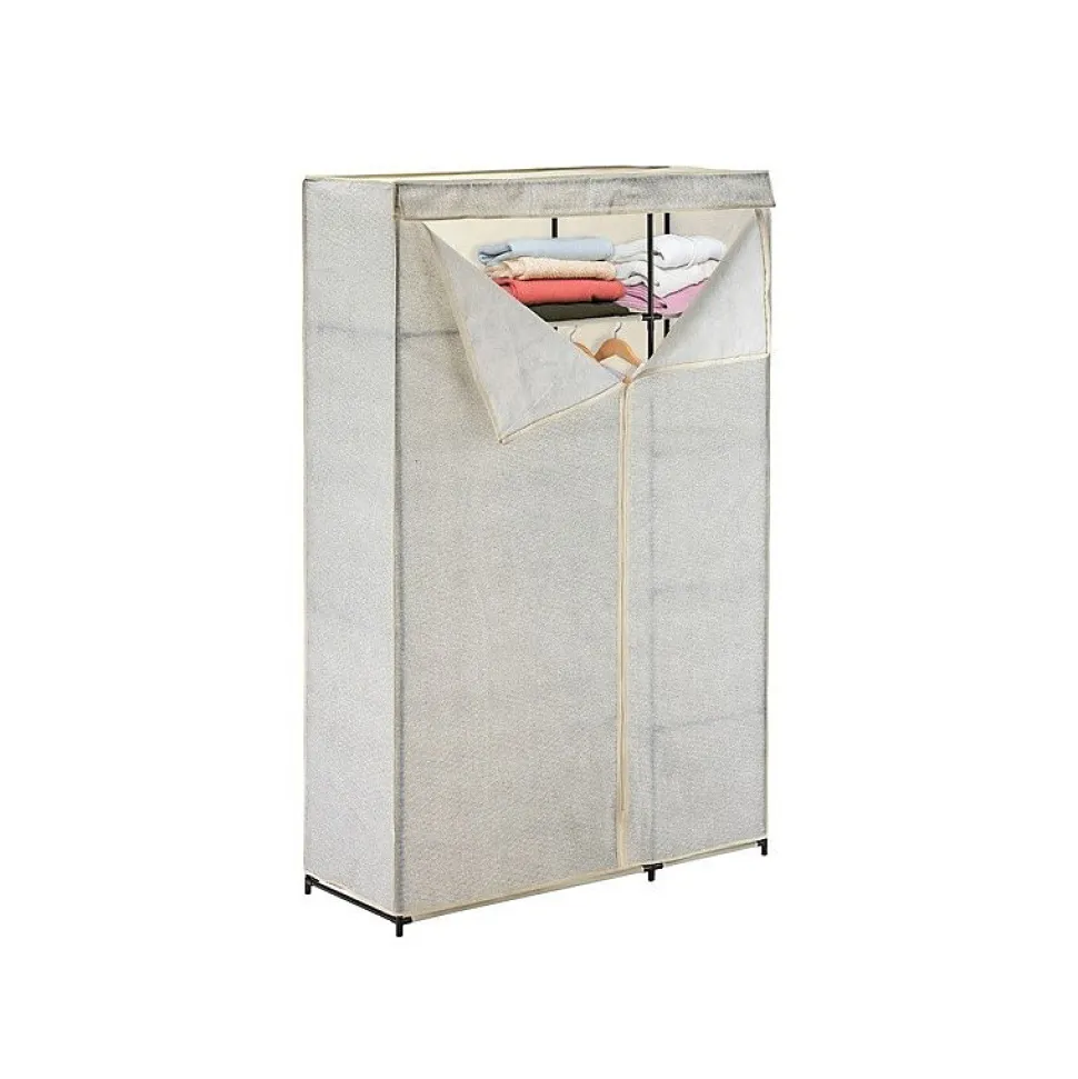 Penderie avec étagères PP aéré Gris Beige MSV