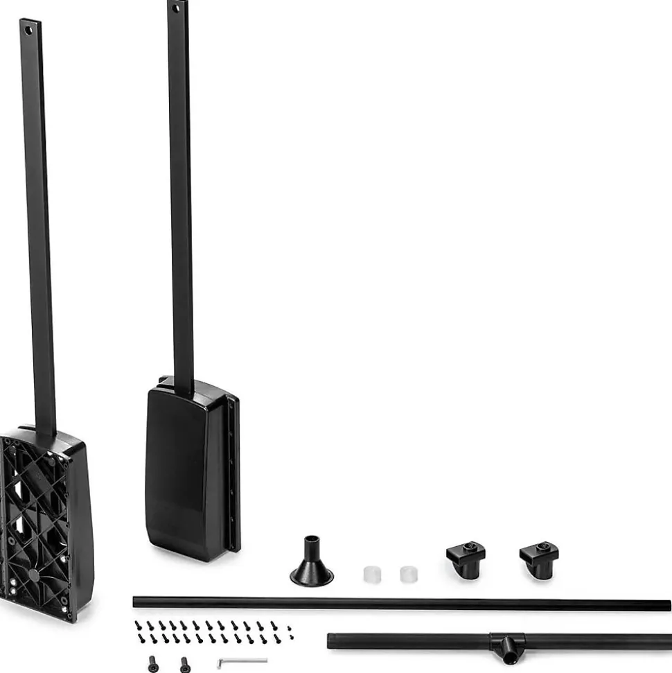 Penderie rabattable noire pour armoire Hang Largeur réglable de 83 à 150 cm