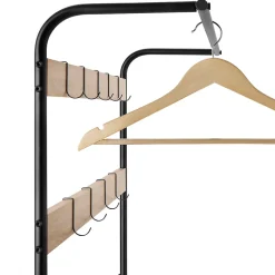 Penderie Style industriel avec Protection anti-basculement 855 x 36 x 184 cm