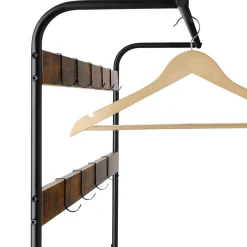 Penderie Style industriel avec Protection anti-basculement 855 x 36 x 184 cm