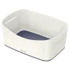 Petit Bac de Rangement A5 élégant My Box - Gris