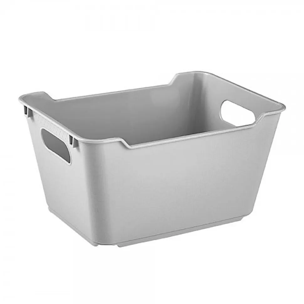 Petit Panier avec poignées 1,8 litres - Gris