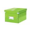 Petite Boîte de rangement en Carton A5+ avec couvercle - Vert