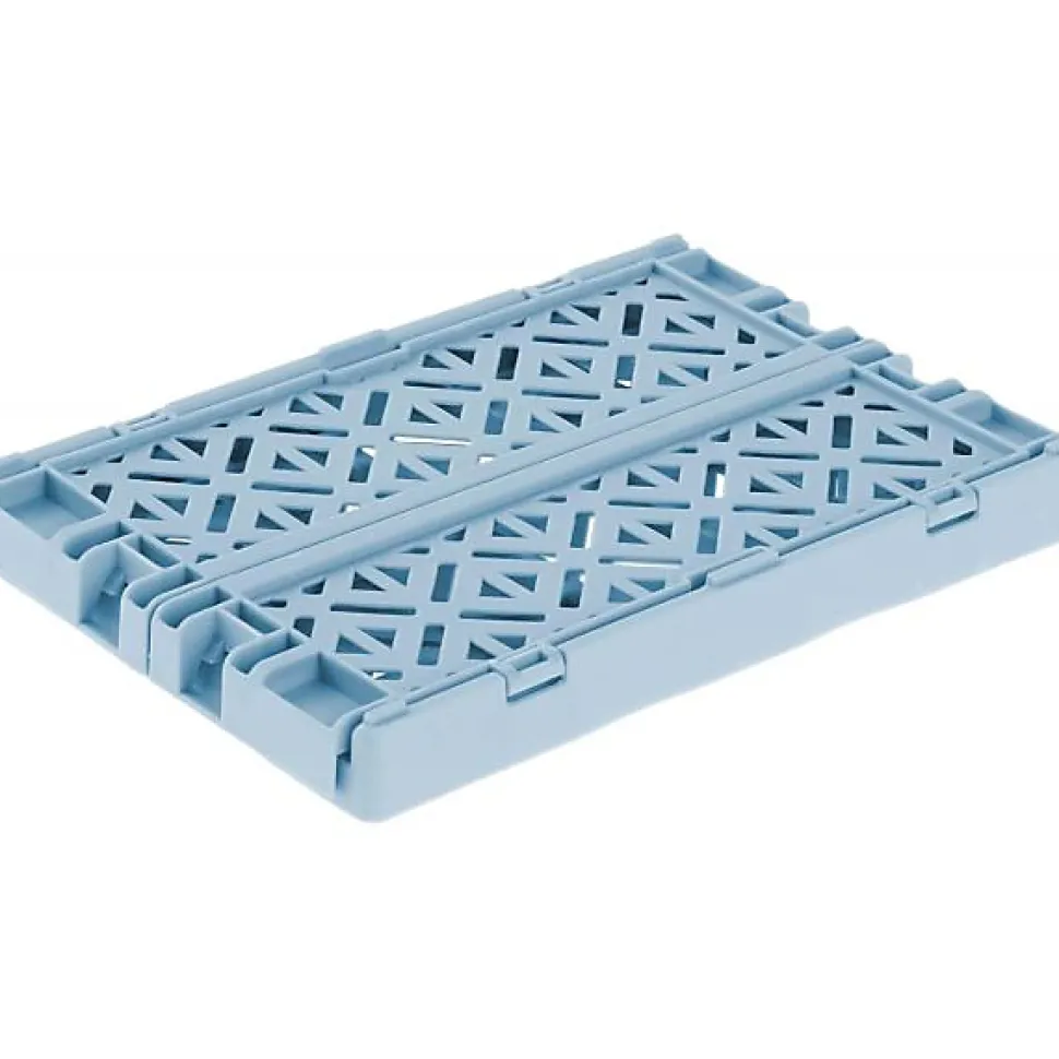 Petite Caisse en Plastique Pliable 0,7 litre - Bleu